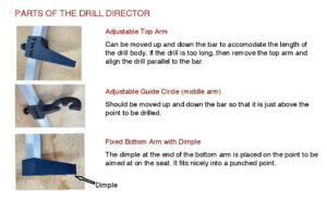 Drill Director parts
